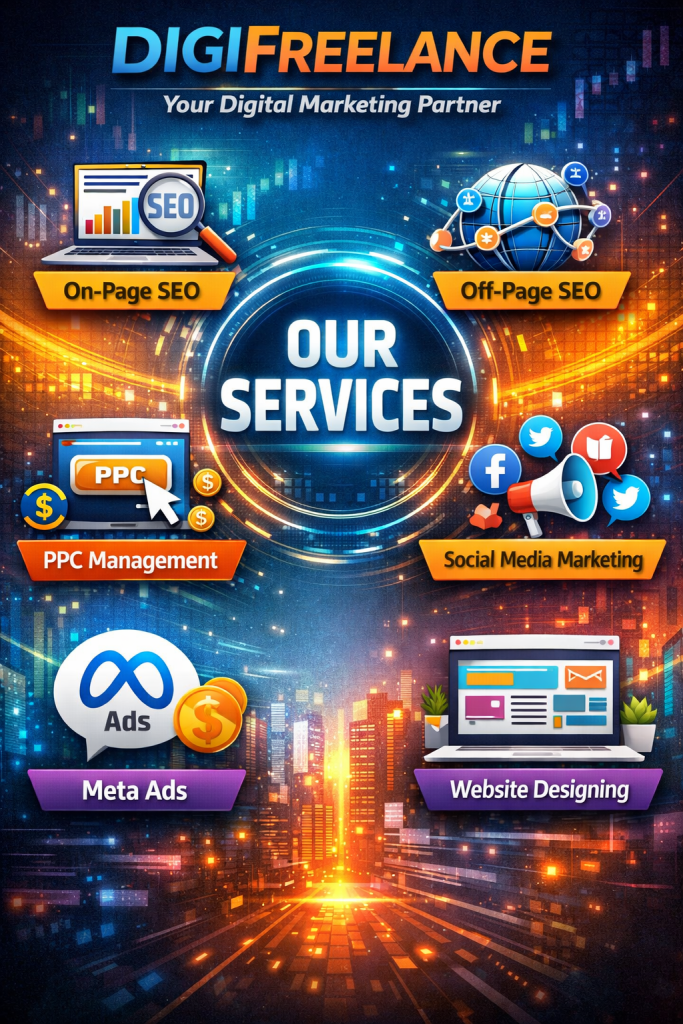 Services Provided By DigiFreelance